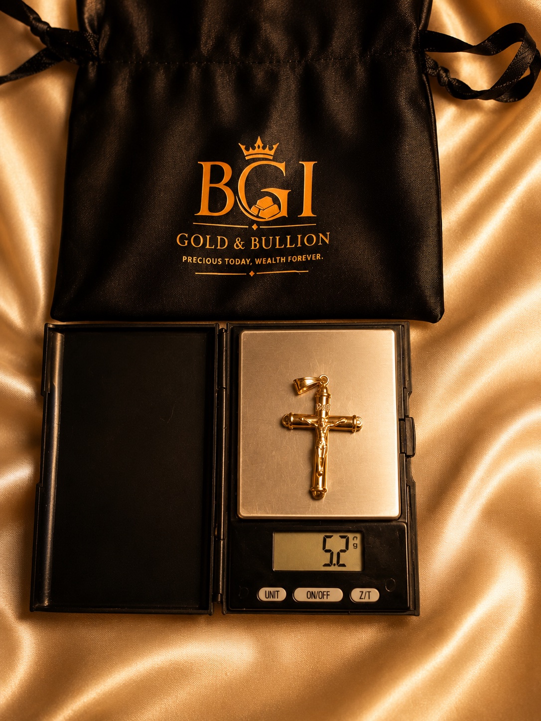 Cross Gold pendant, image 1